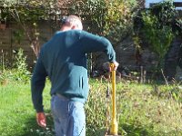 The strimmer is much easier.