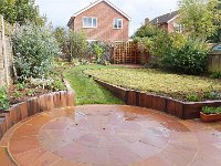 A very wet October morning after the Autumn Planting.