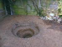 First stage of the new  pond.